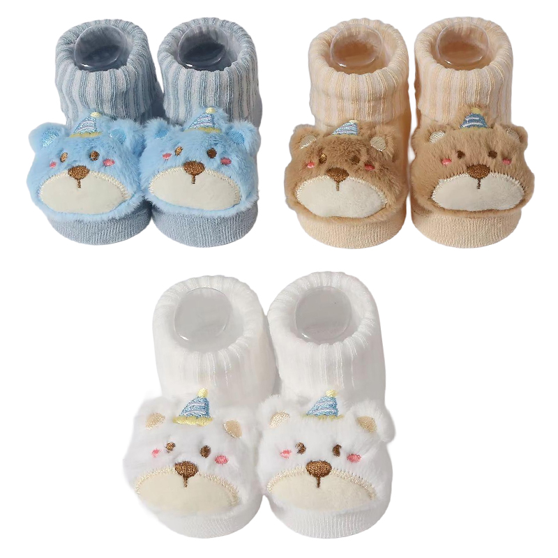 Baby Clothing Dividers - 3 paires/ensemble bébé chaussettes filles garçons