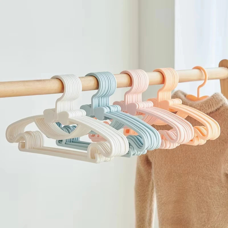 Baby Clothing Hanging Rack - Lot de 10 cintres portables en
