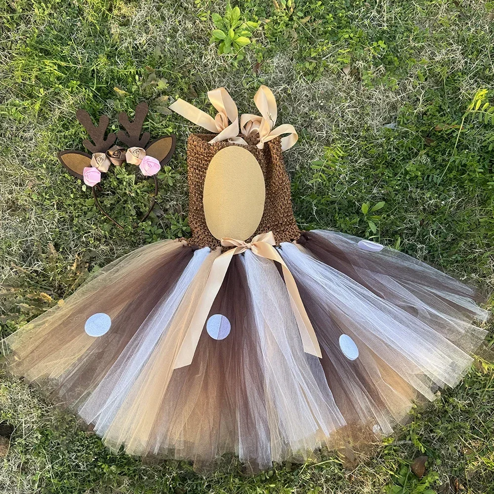 Robe tutu cerf pour fille, rob - Baby Clothing Usa avis et prix