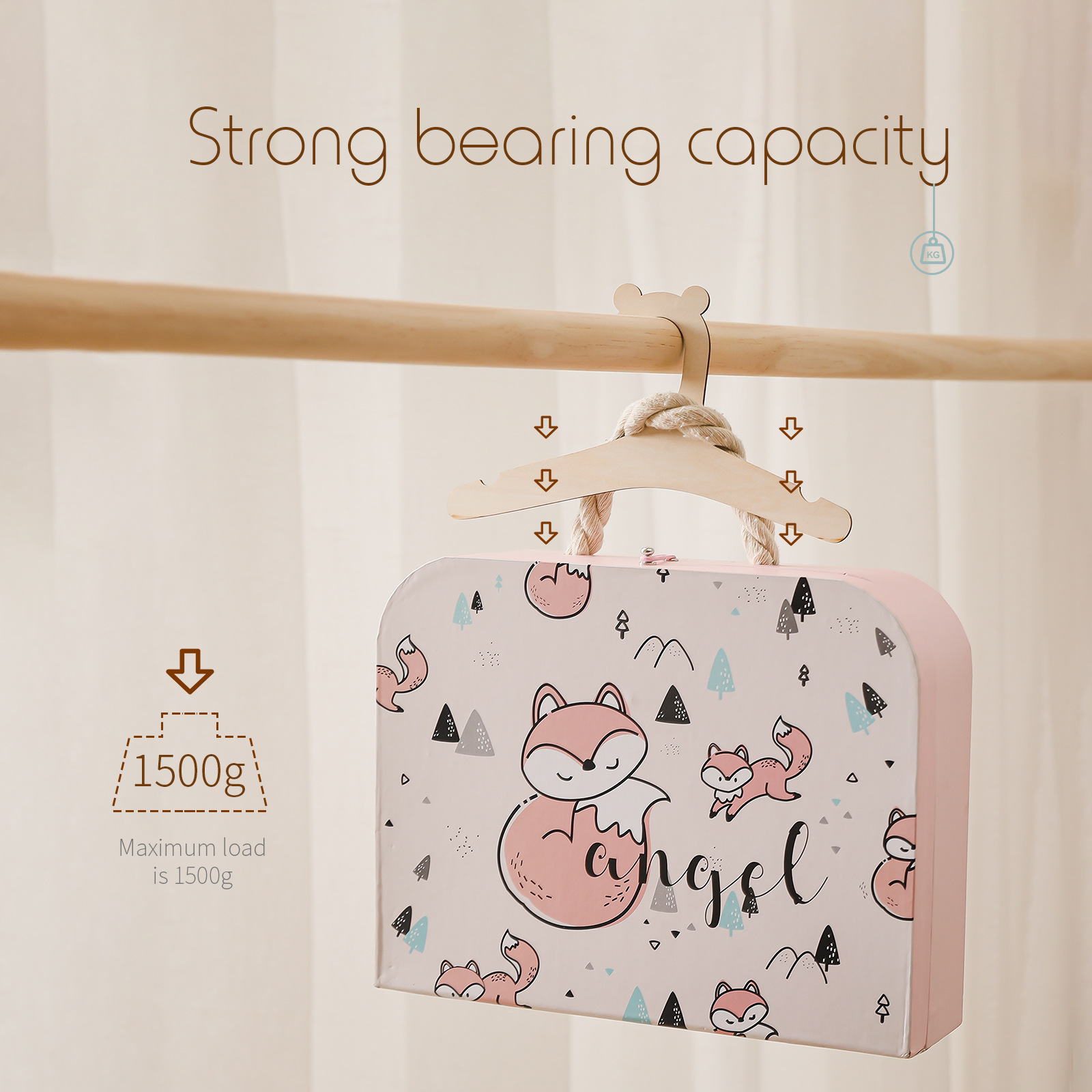 5/10 pièces Cintres en bois po - Baby Clothing Hanging Rack avis et prix
